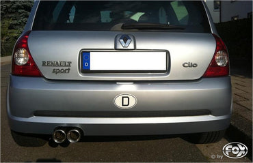 Fox Renault Clio 2 - Performance Auspuff