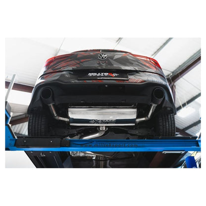 VW Golf 8 GTI - Duplex Performance Auspuff Anlage ab OPF Ø 80mm