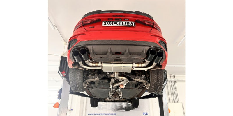 Audi S3 Limousine - Fox Duplex Performance Auspuff Anlage ab OPF Ø 76mm