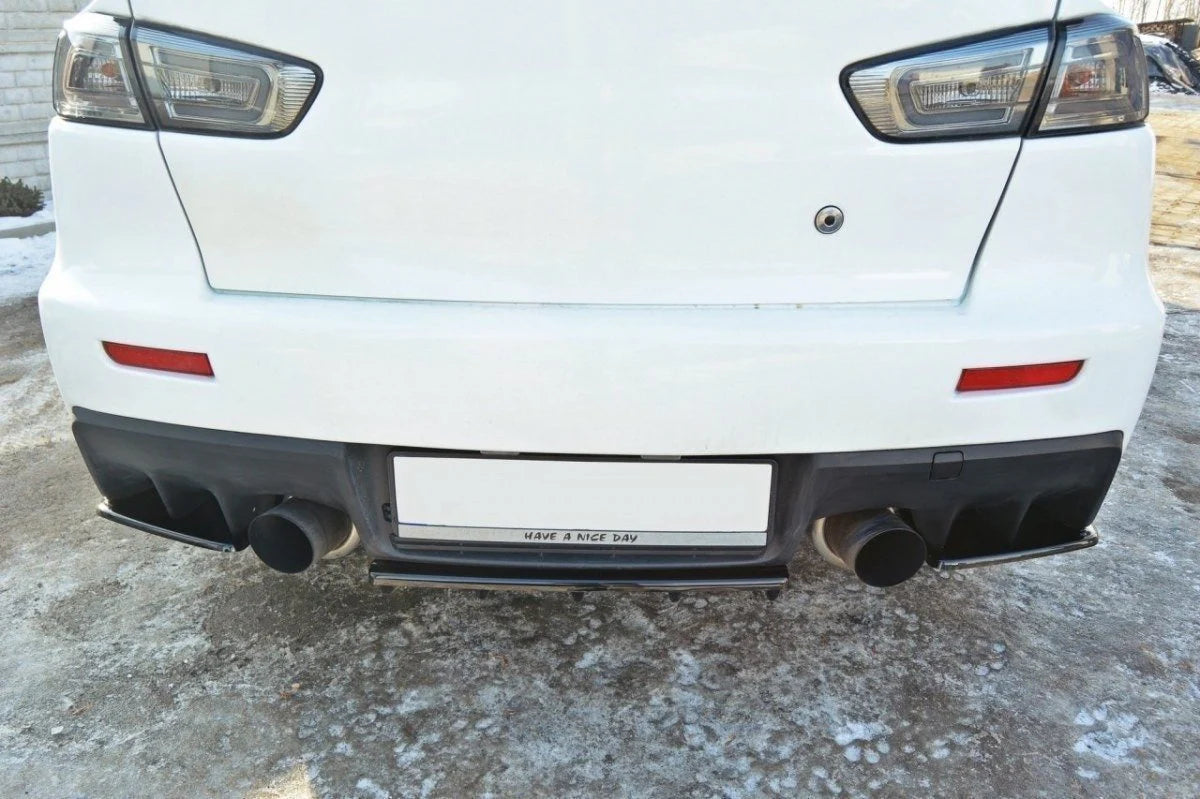 Mitsubishi Lancer EVO X - Heck Flaps