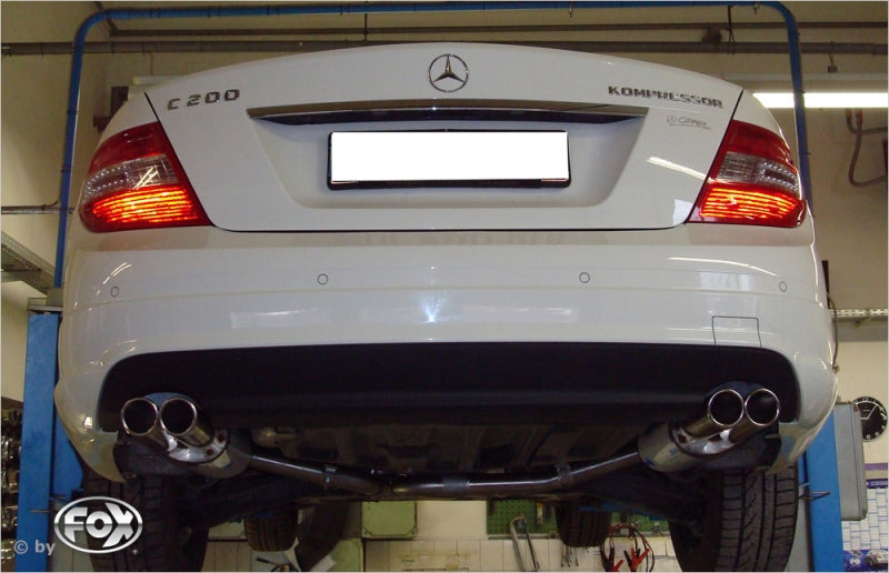 Mercedes C-Klasse - Fox Duplex Performance Auspuff
