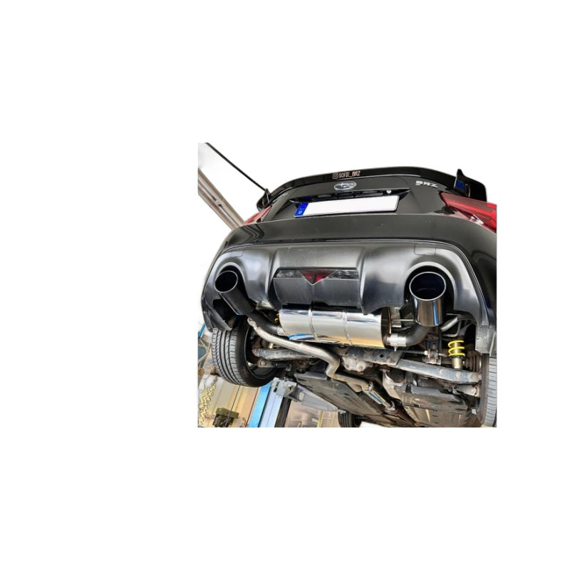 Subaru Brz - Fox Duplex Performance Auspuff Anlage ab Kat