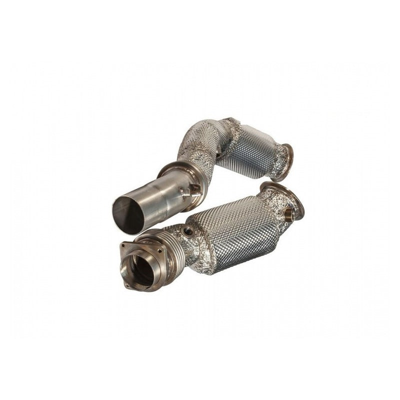 BMW M4 F82 - HJS DOWNPIPE MIT 200 ZELLEN SPORT KATALYSATOR
