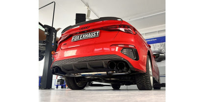 Audi S3 Limousine - Fox Duplex Performance Auspuff Anlage ab OPF Ø 76mm