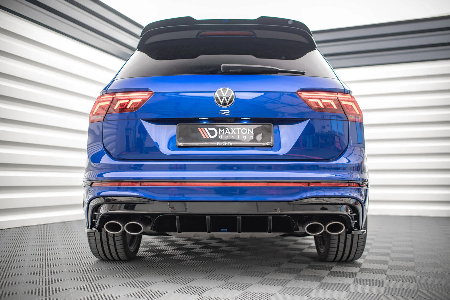 VW Tiguan R Facelift - Heck Ansatz
