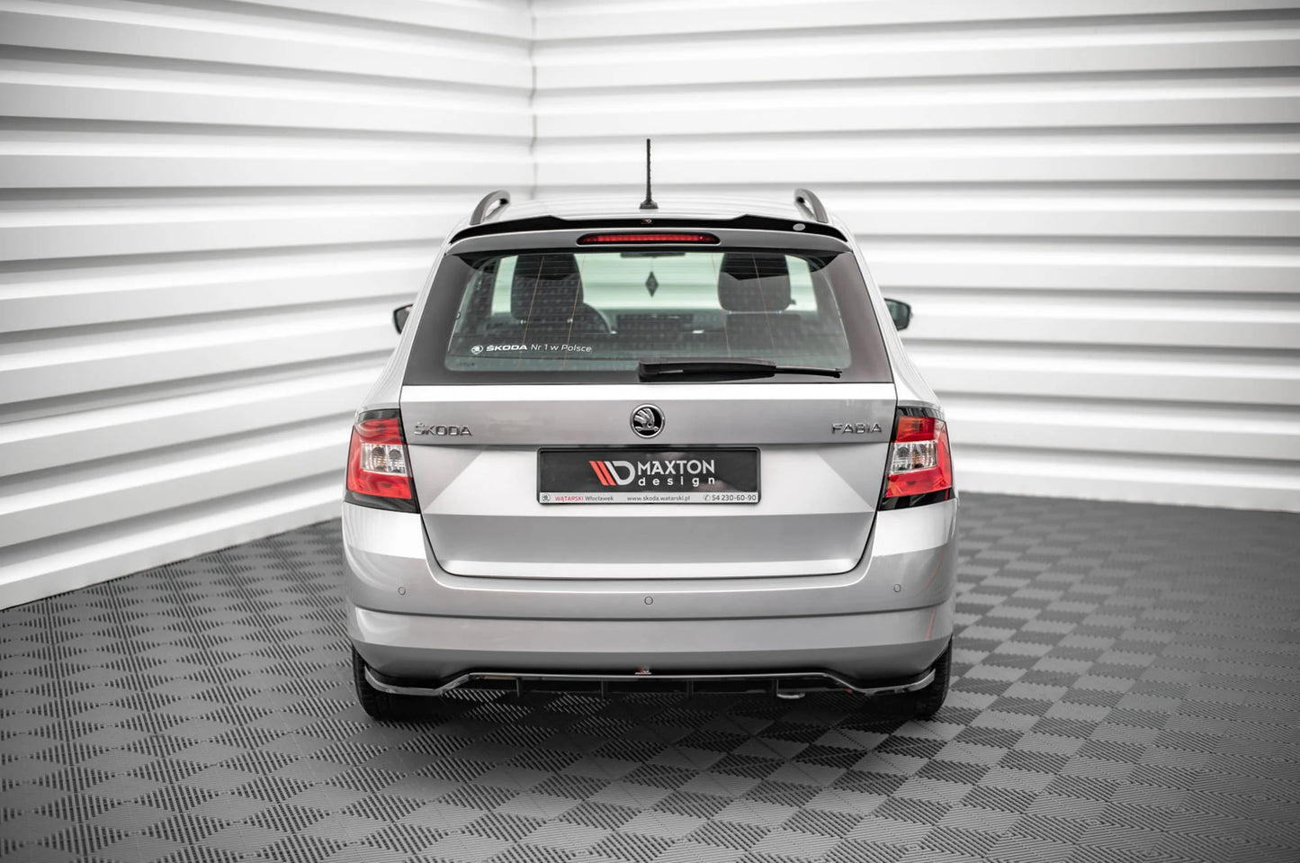 Skoda Fabia Combi - Heck Dachspoiler