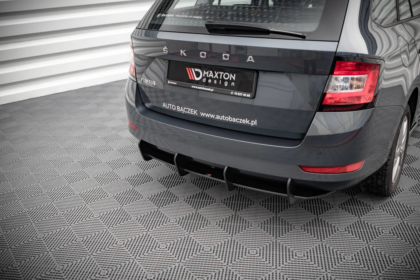 Skoda Fabia Facelift - Street Pro Heckschürze