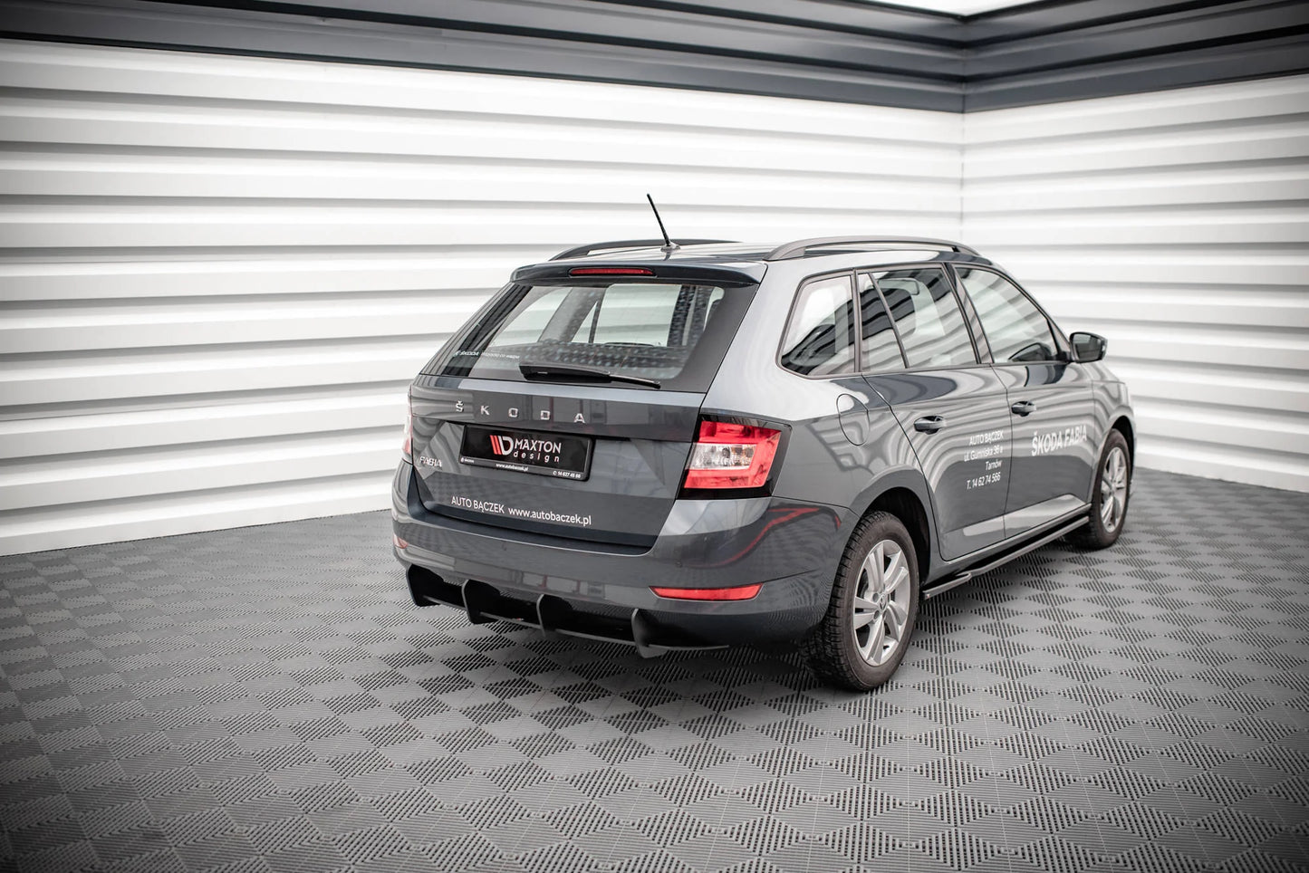 Skoda Fabia Facelift - Street Pro Heckschürze