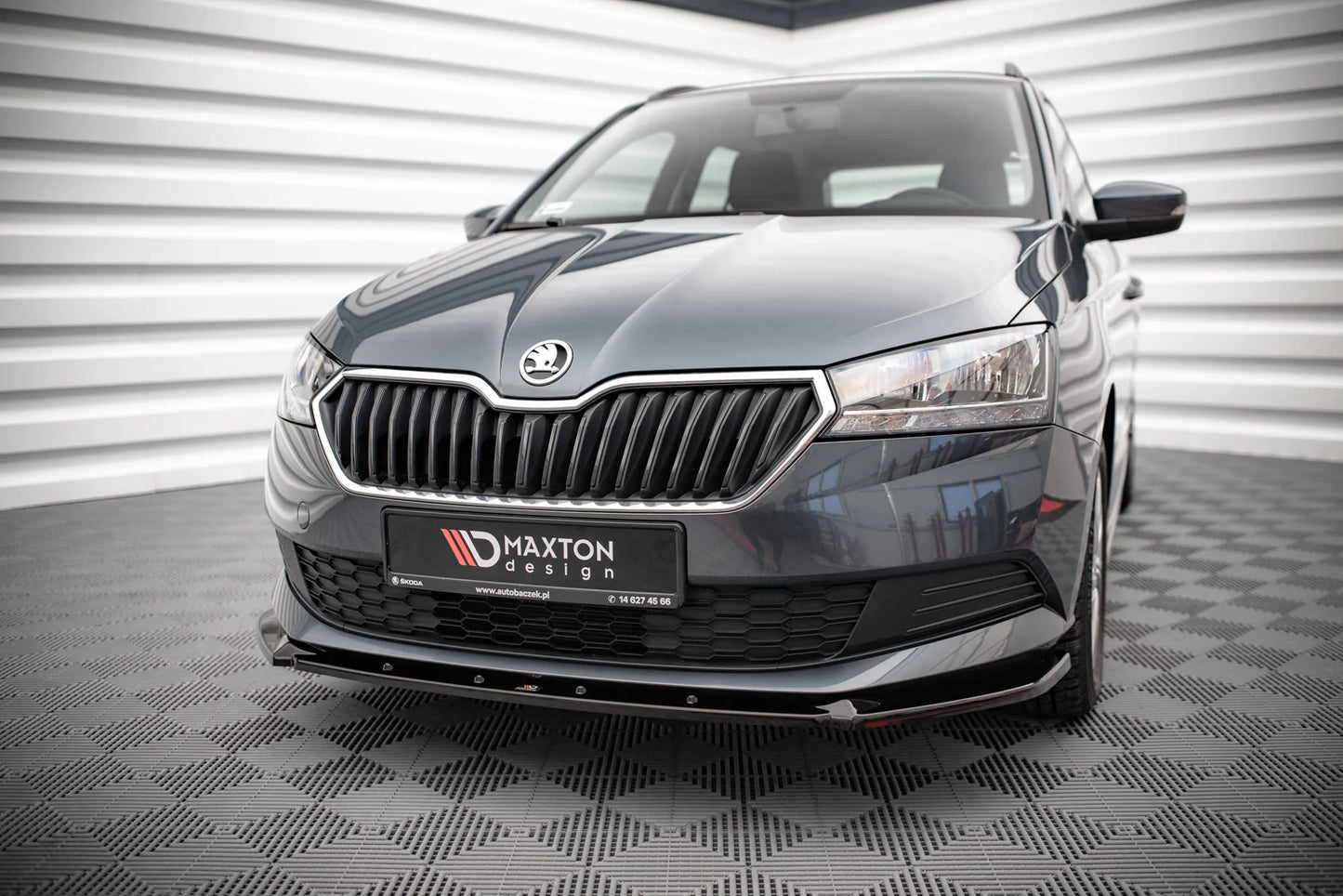 Skoda Fabia Facelift - Frontspoiler - Frontlippe