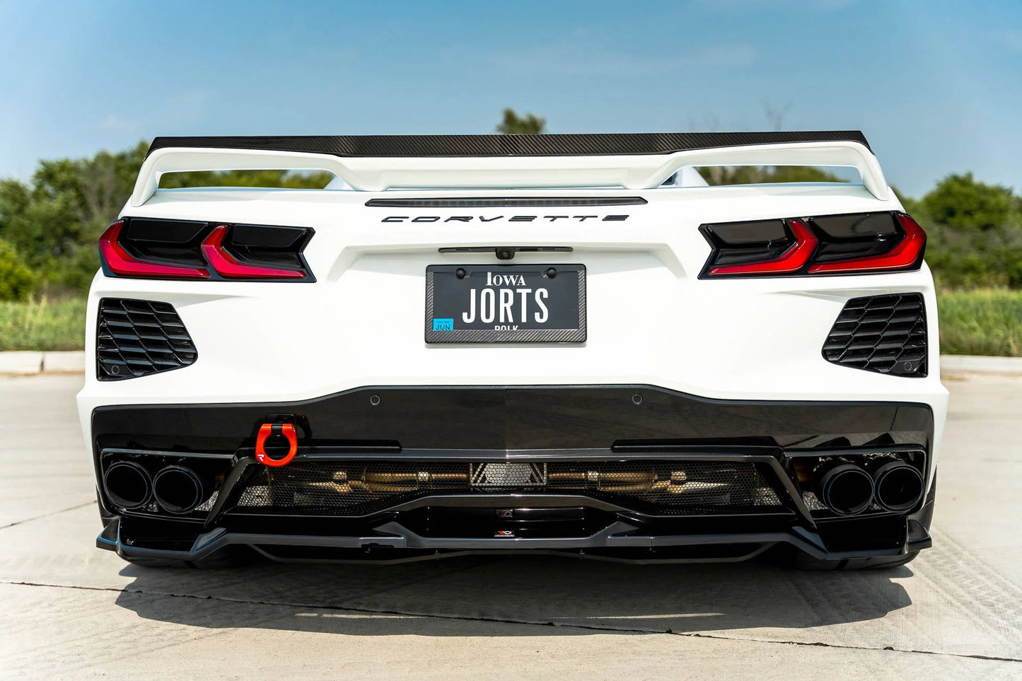 Chevrolet Corvette C8 - Heck Ansatz