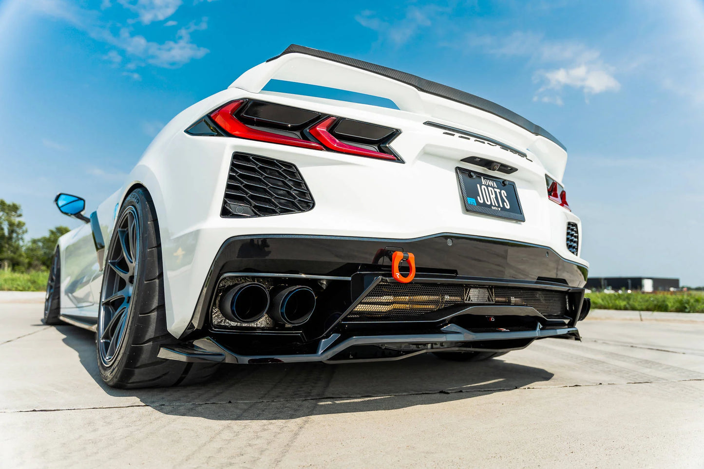 Chevrolet Corvette C8 - Heck Ansatz