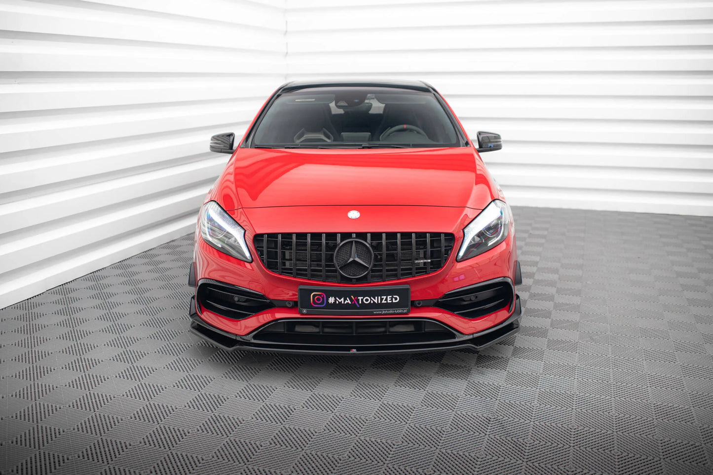 Mercedes A-Klasse AMG-Line Facelift - Frontspoiler - Frontlippe V.2