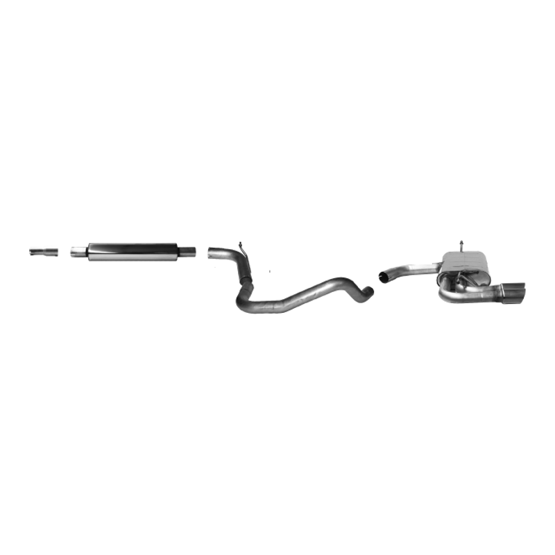 Seat Leon - Bastuck Performance Auspuff Anlage ab Katalysator - Bild 1