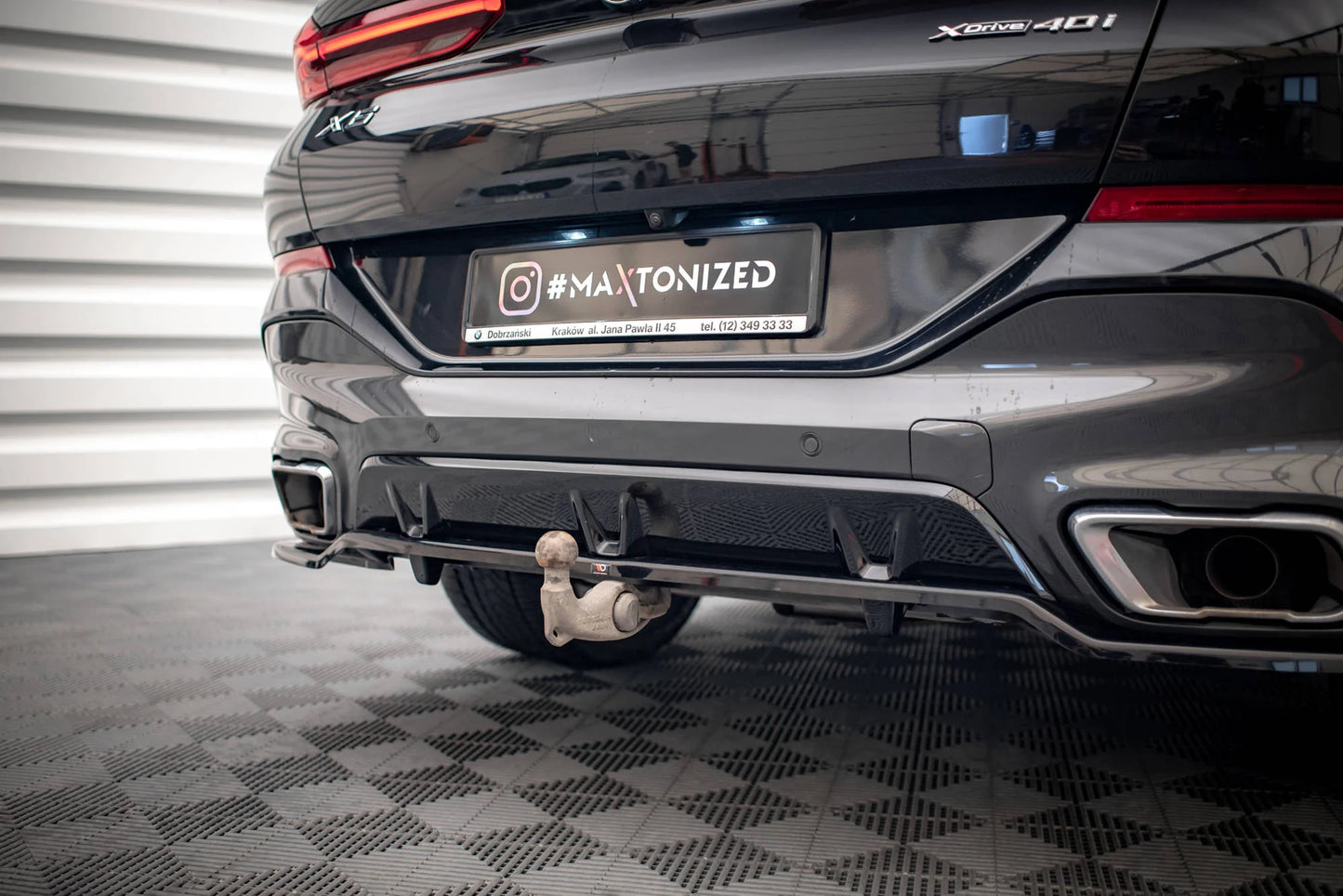BMW X6 G06 M-Paket - Heck Ansatz V.3