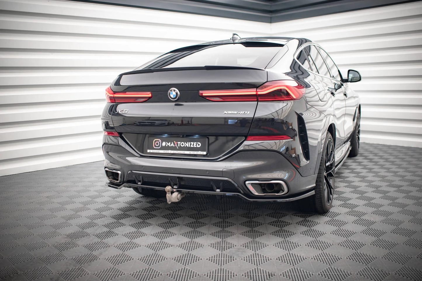 BMW X6 G06 M-Paket - Heck Ansatz V.3