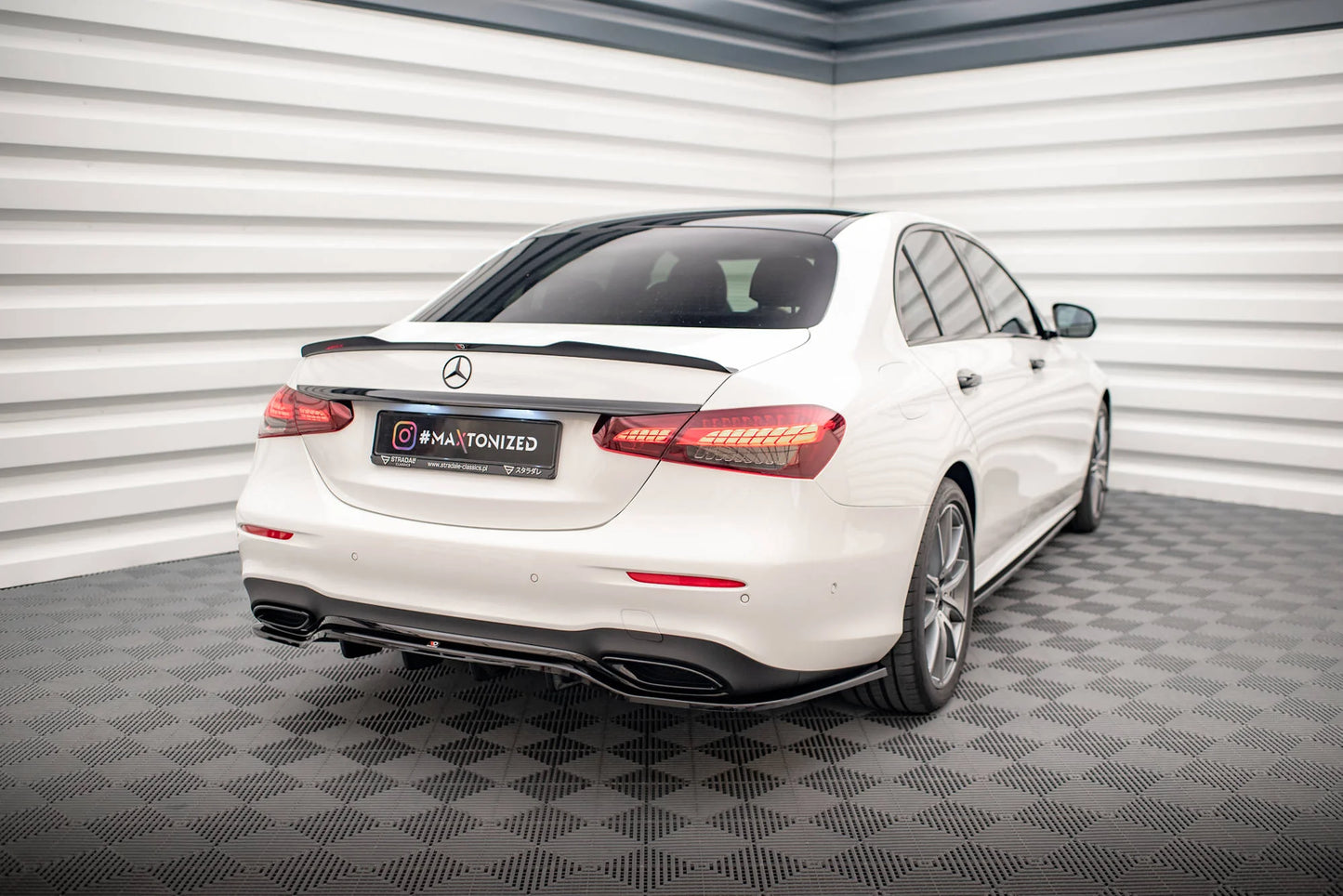 Mercedes E-Klasse AMG-Line Facelift - Heck Spoiler