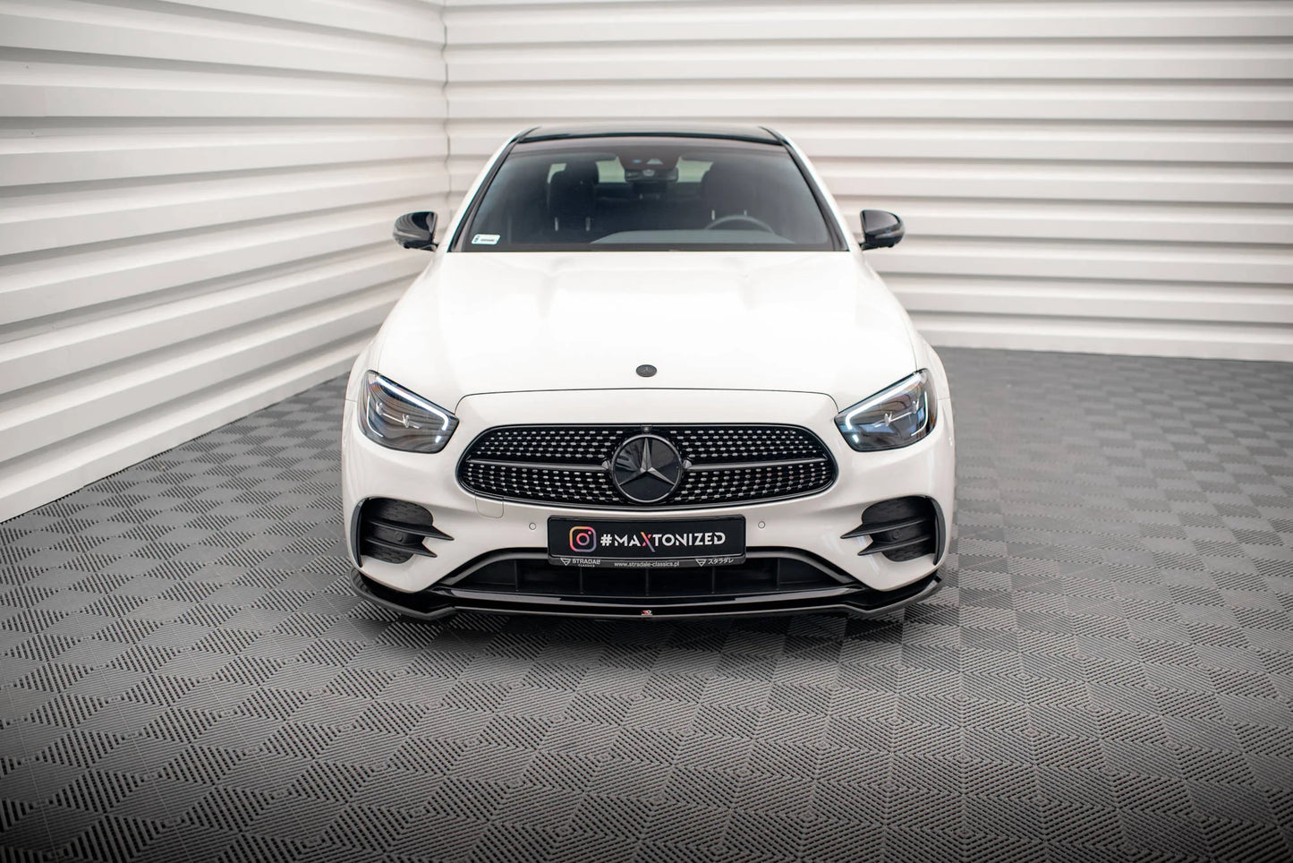 Mercedes E-Klasse AMG-Line Facelift - Frontspoiler - Frontlippe V.1