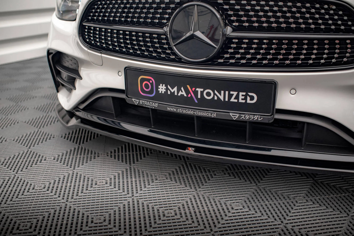 Mercedes E-Klasse AMG-Line Facelift - Frontspoiler - Frontlippe V.1