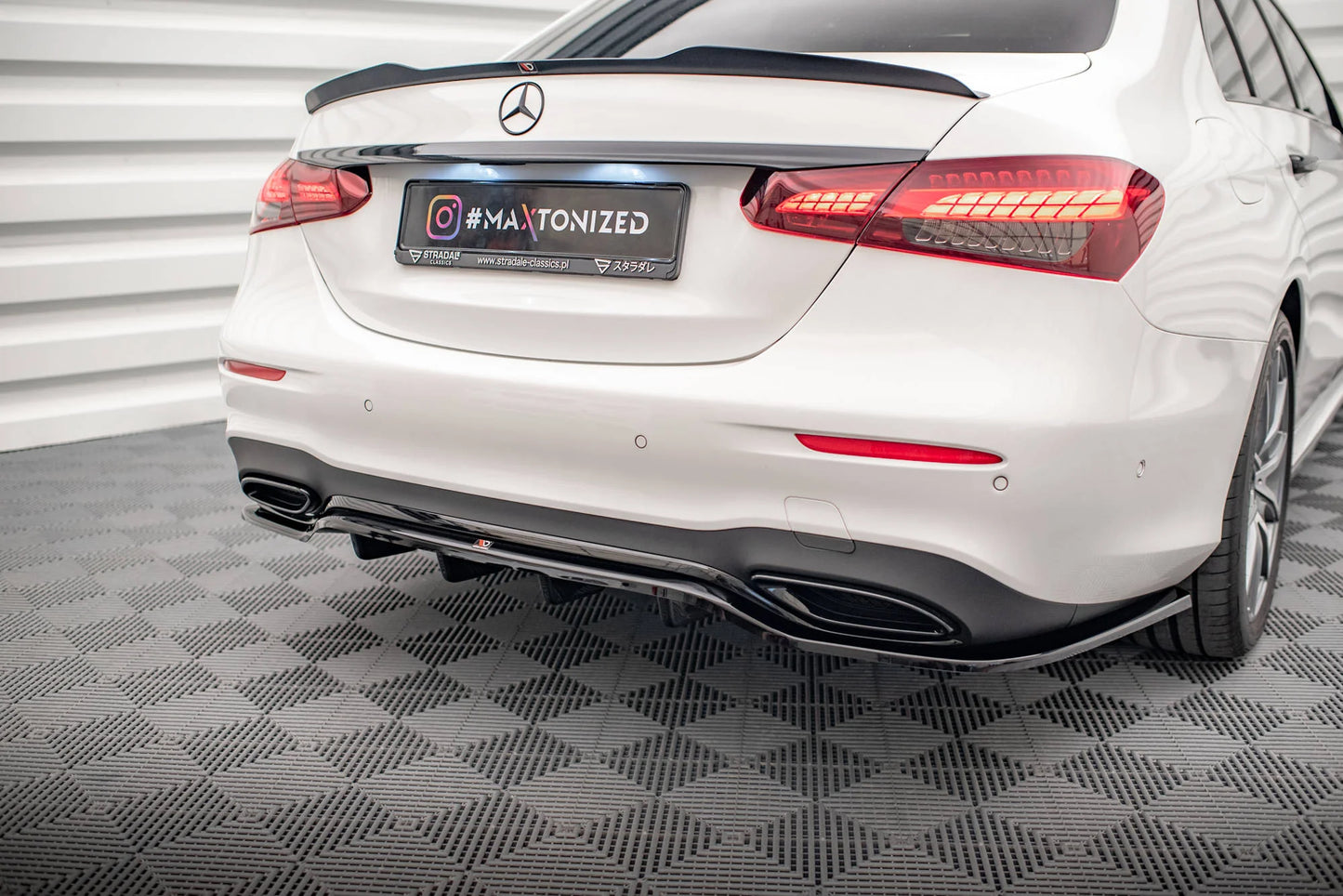 Mercedes E-Klasse AMG-Line Facelift - Heck Ansatz