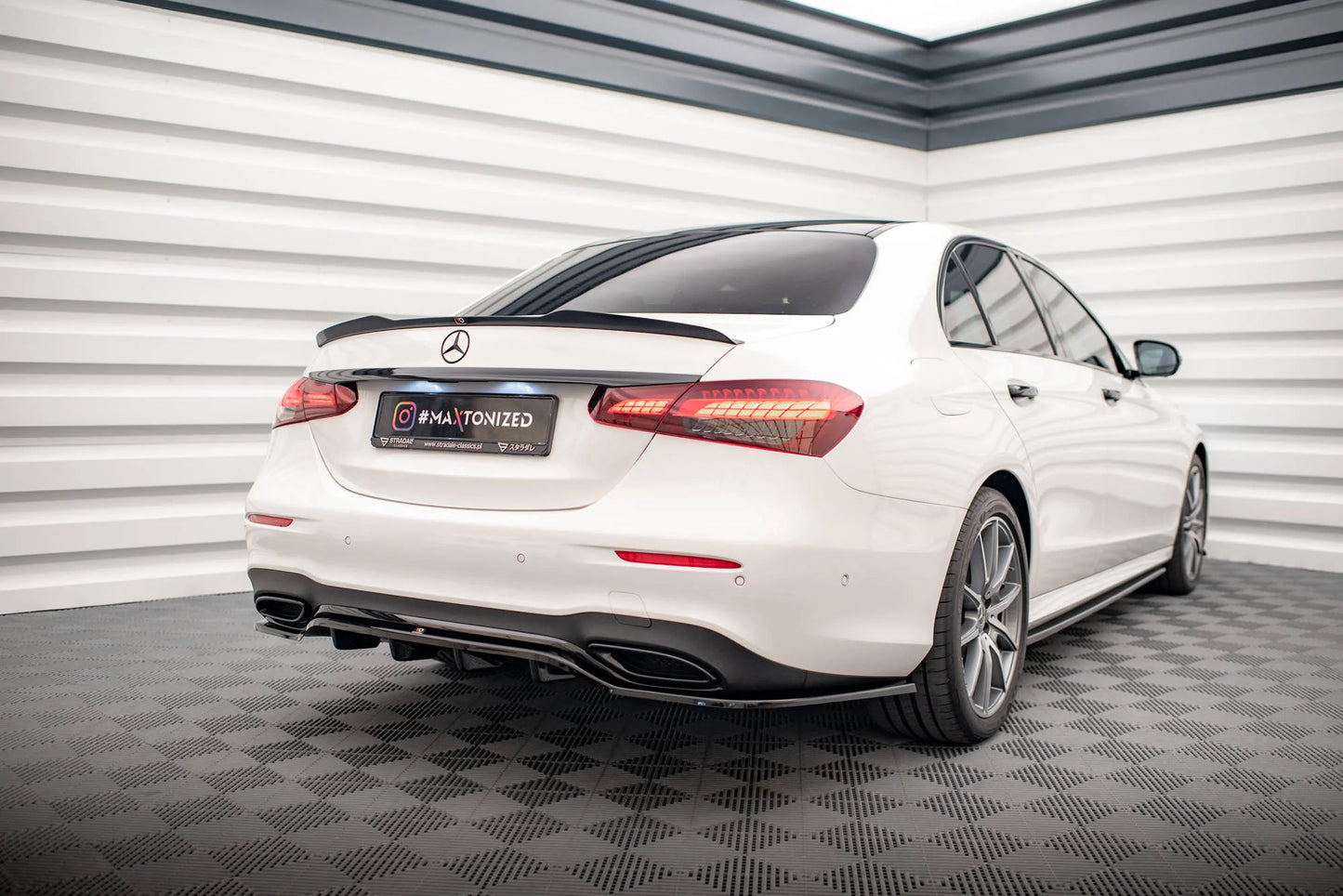 Mercedes E-Klasse AMG-Line Facelift - Heck Ansatz