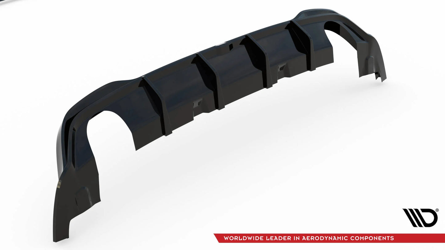 VW Golf 8 GTI - Heck Diffusor Aufsatz V.4