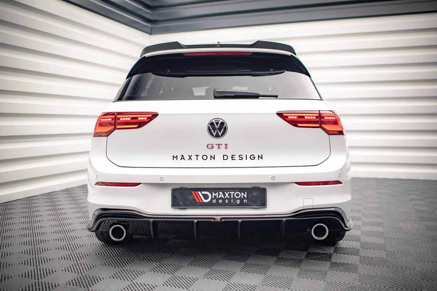 VW Golf 8 GTI - Heck Diffusor Aufsatz V.4