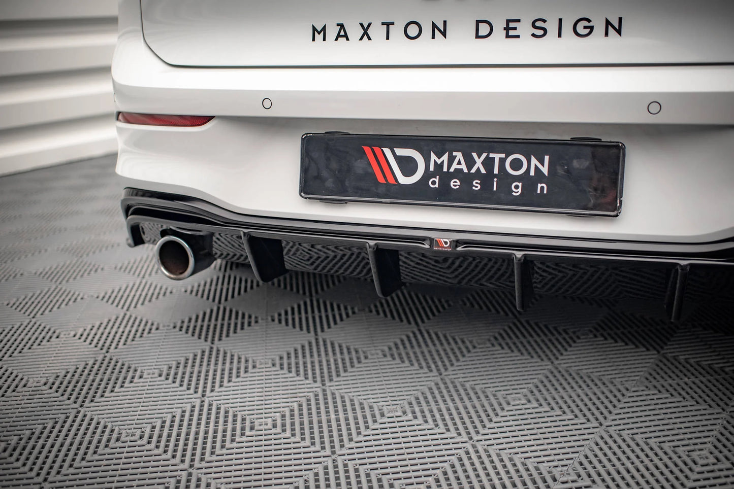 VW Golf 8 GTI - Heck Diffusor Aufsatz V.4