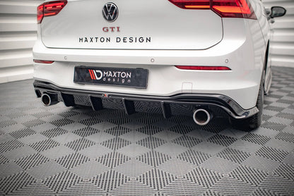VW Golf 8 GTI - Heck Diffusor Aufsatz V.4