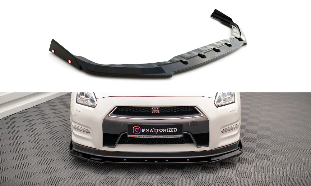Nissan GT-R Facelift - Frontspoiler - Frontlippe + Flaps