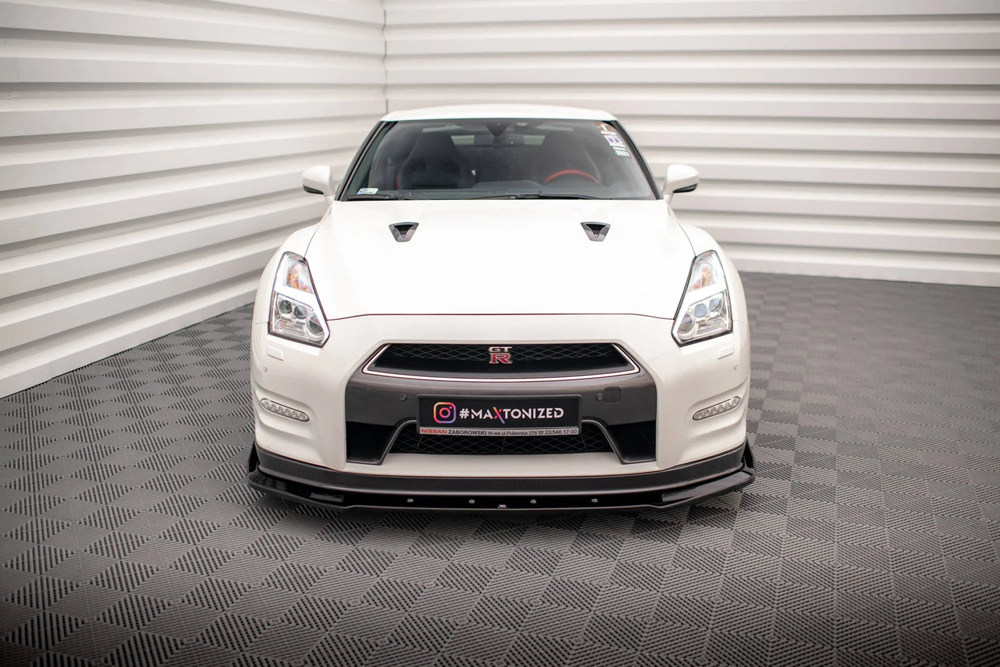 Nissan GT-R Facelift - Frontspoiler - Frontlippe + Flaps