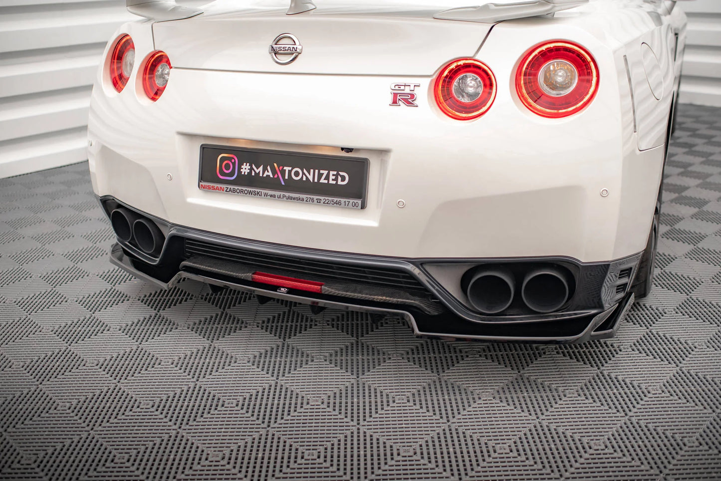 Nissan GT-R Facelift - Heck Ansatz