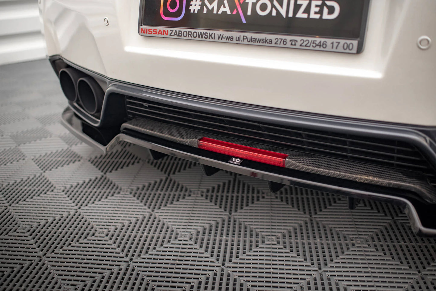 Nissan GT-R Facelift - Heck Ansatz + Flaps