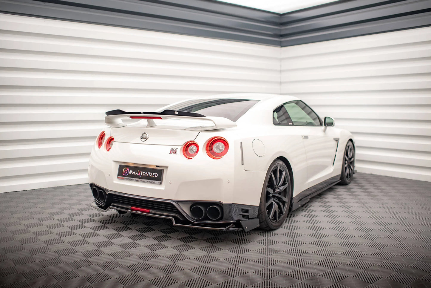 Nissan GT-R Facelift - Heck Ansatz + Flaps