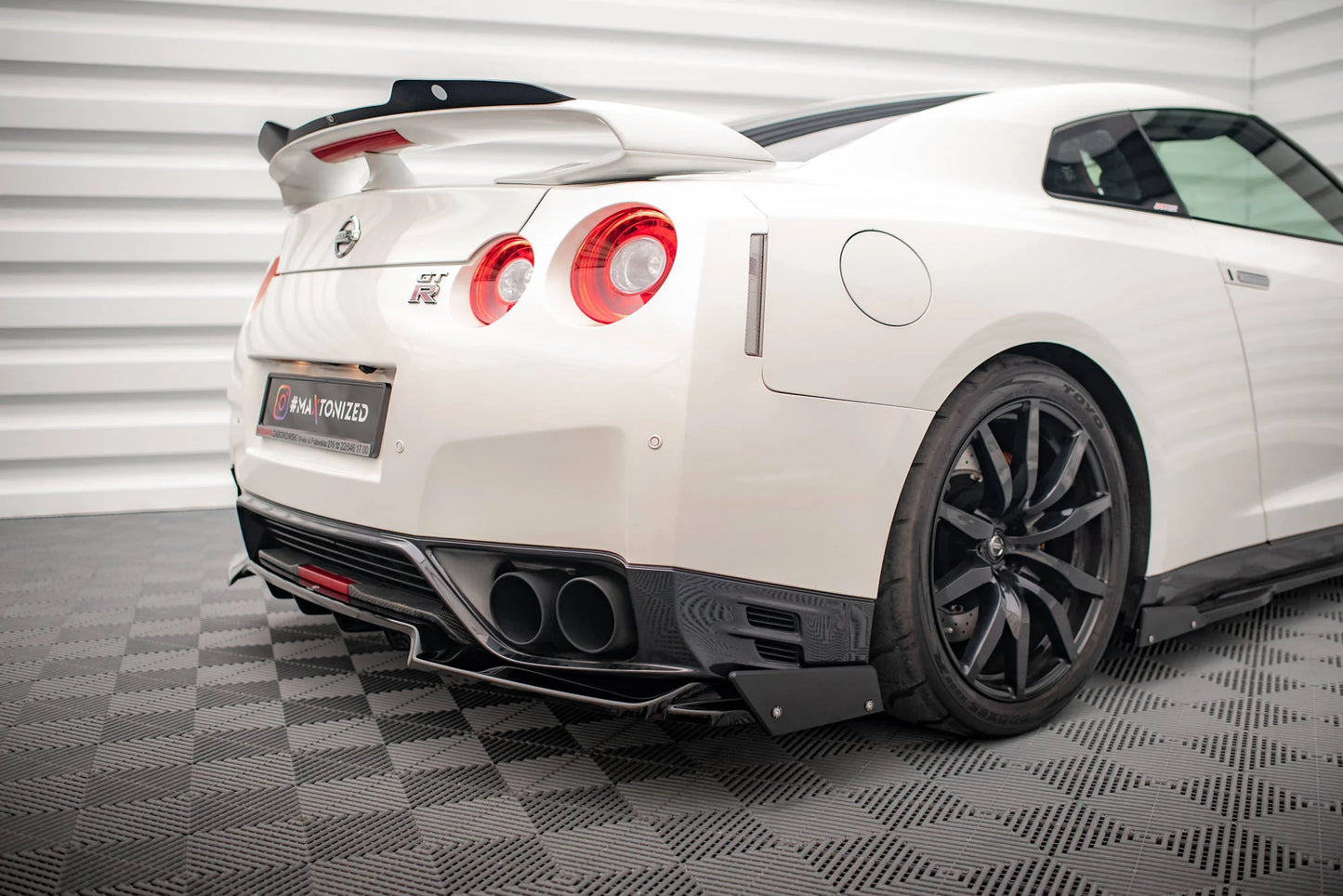 Nissan GT-R Facelift - Heck Ansatz + Flaps