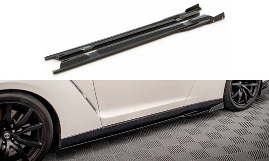 Nissan GT-R - Seitenschweller + Flaps