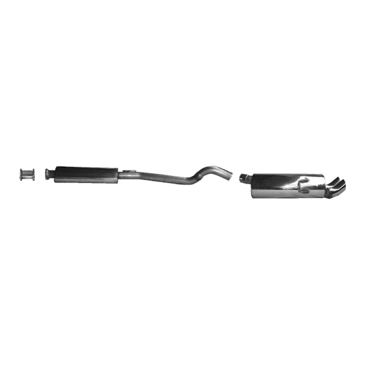 Renault Clio 2 Sport - Bastuck Performance Auspuff Anlage ab Kat. - Bild 1