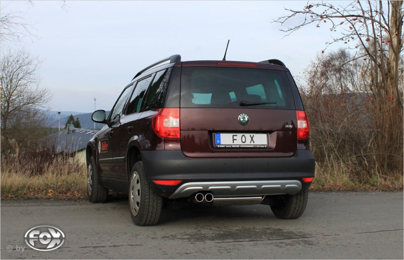 Skoda Yeti - Fox Performance Auspuff