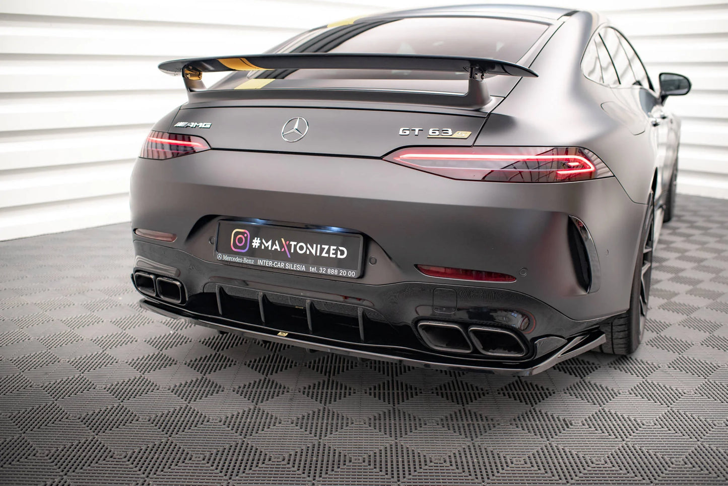 Mercedes AMG GT 63S - Heck Ansatz