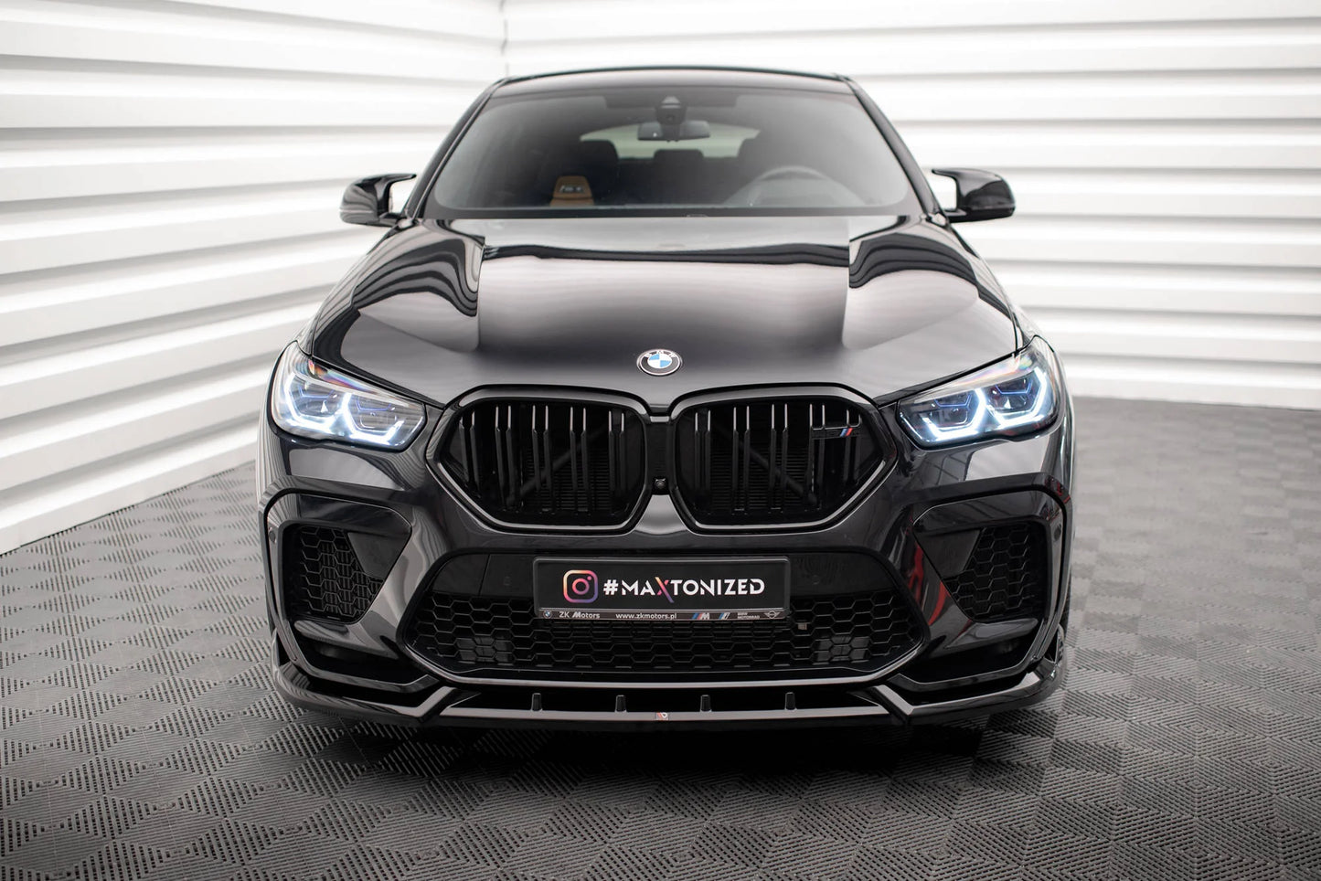 BMW X6 M F96 - Frontspoiler - Frontlippe V.2 (DTC)
