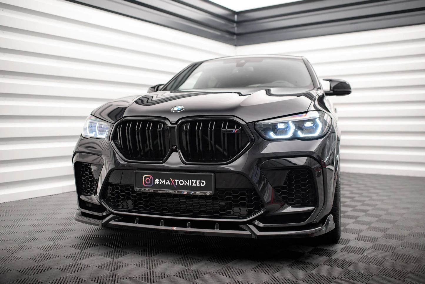 BMW X6 M F96 - Frontspoiler - Frontlippe V.2 (DTC)