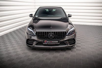Mercedes C-Klasse AMG-Line Facelift - Frontspoiler - Frontlippe V.1