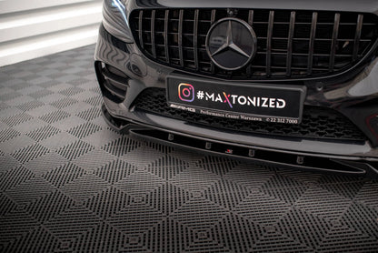 Mercedes C-Klasse AMG-Line Facelift - Frontspoiler - Frontlippe V.2