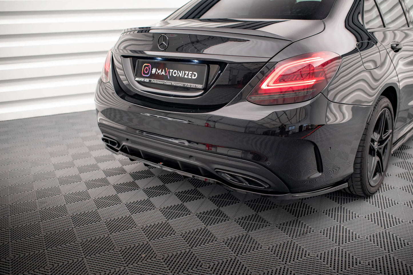 Mercedes C-Klasse AMG-Line Facelift - Heck Ansatz