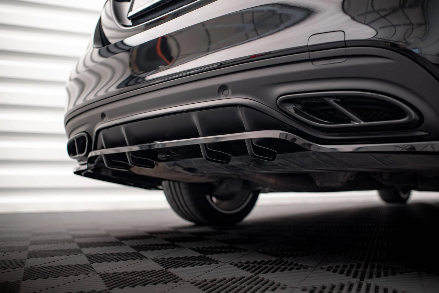 Mercedes C-Klasse AMG-Line Facelift - Heck Ansatz