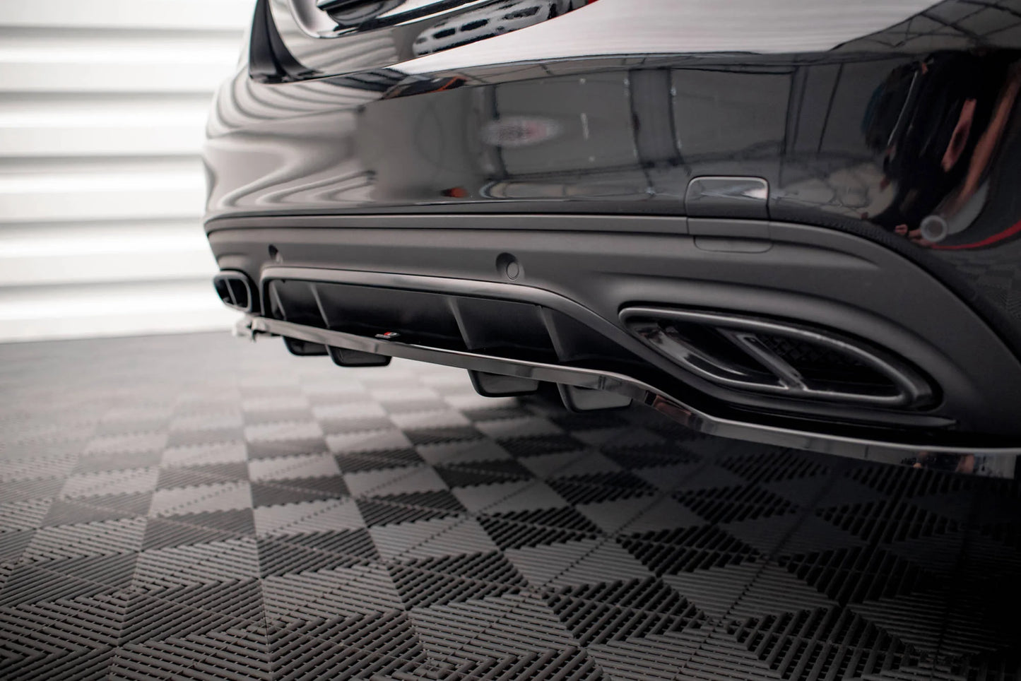 Mercedes C-Klasse AMG-Line Facelift - Heck Ansatz