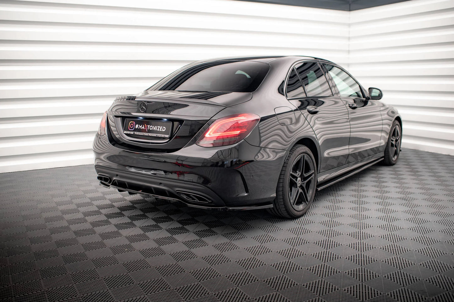 Mercedes C-Klasse AMG-Line Facelift - Heck Ansatz