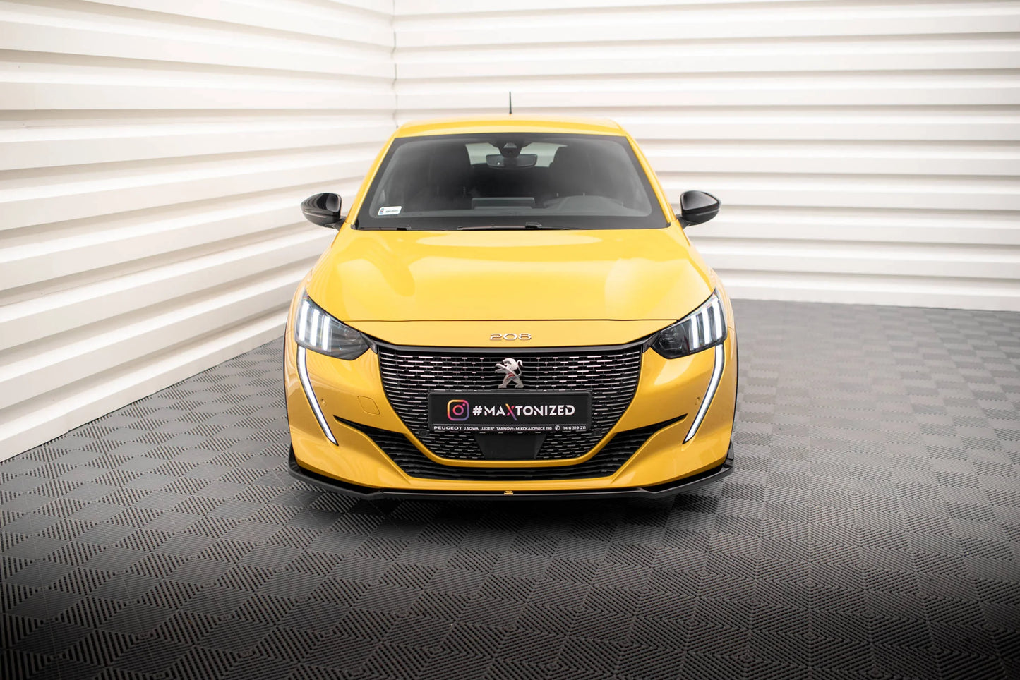 Peugeot 208 GT - Frontspoiler - Frontlippe V.2