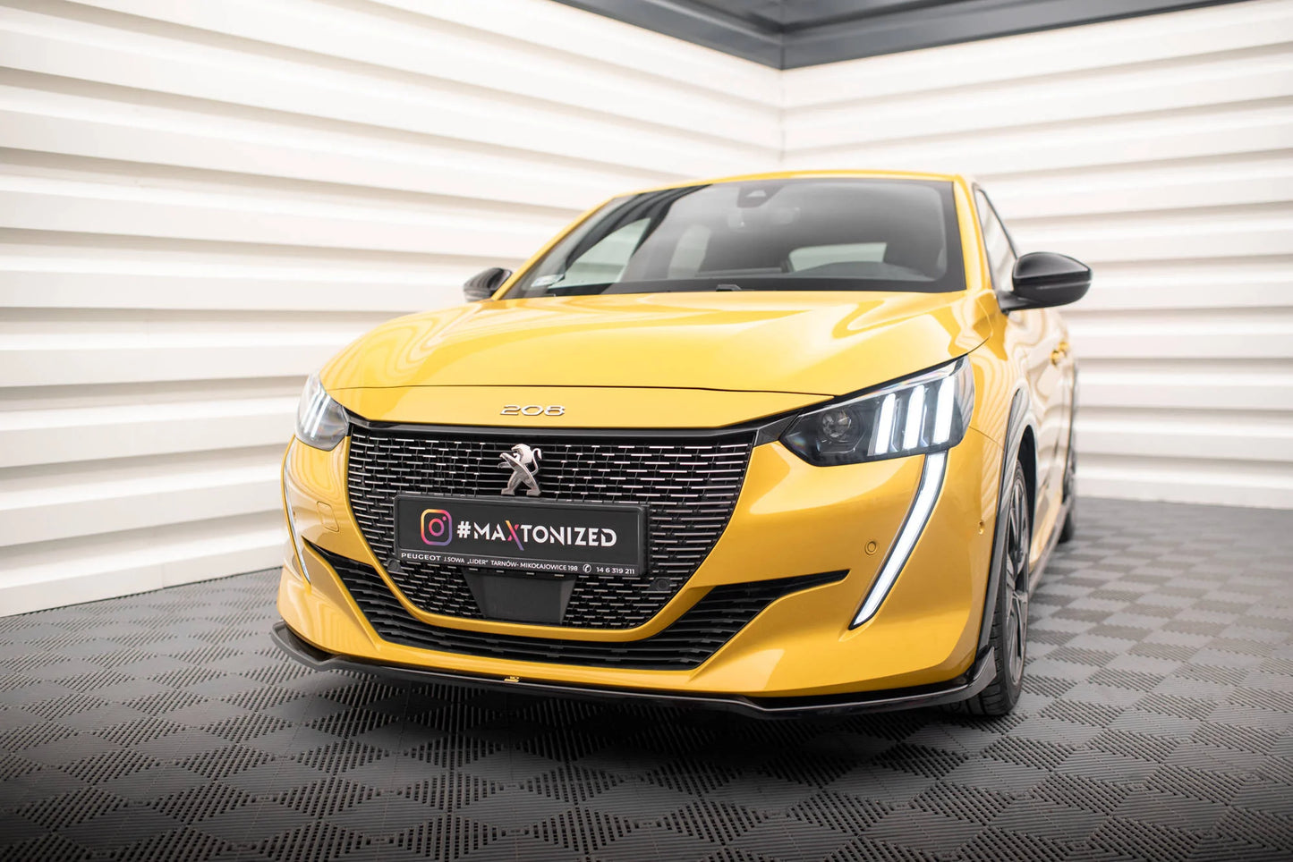 Peugeot 208 GT - Frontspoiler - Frontlippe V.2