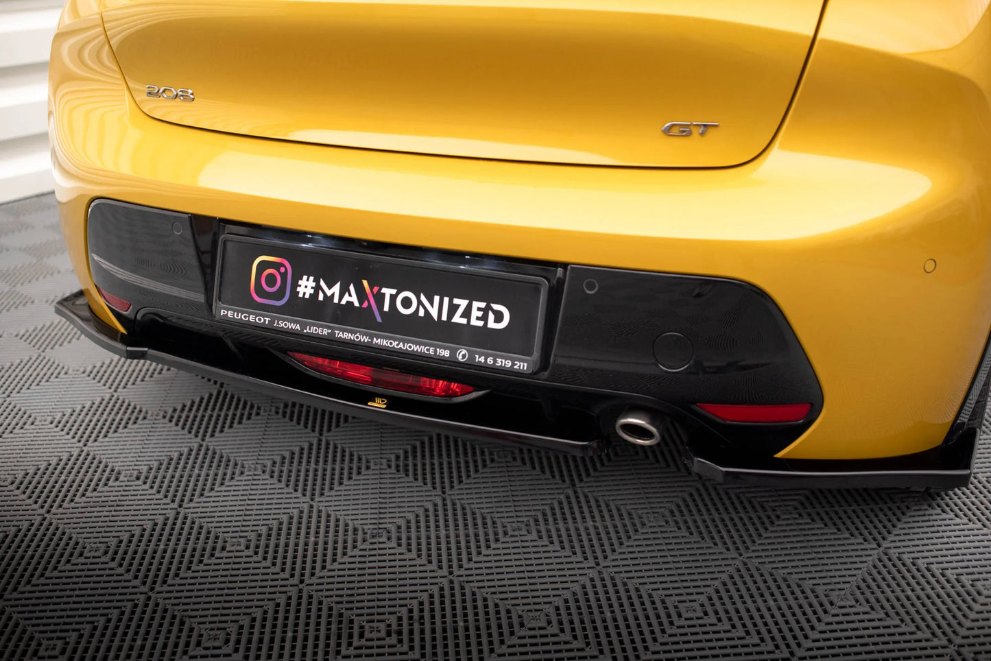 Peugeot 208 GT - Heck Ansatz