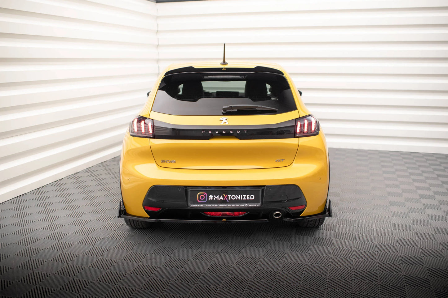 Peugeot 208 GT - Heck Ansatz + Flaps